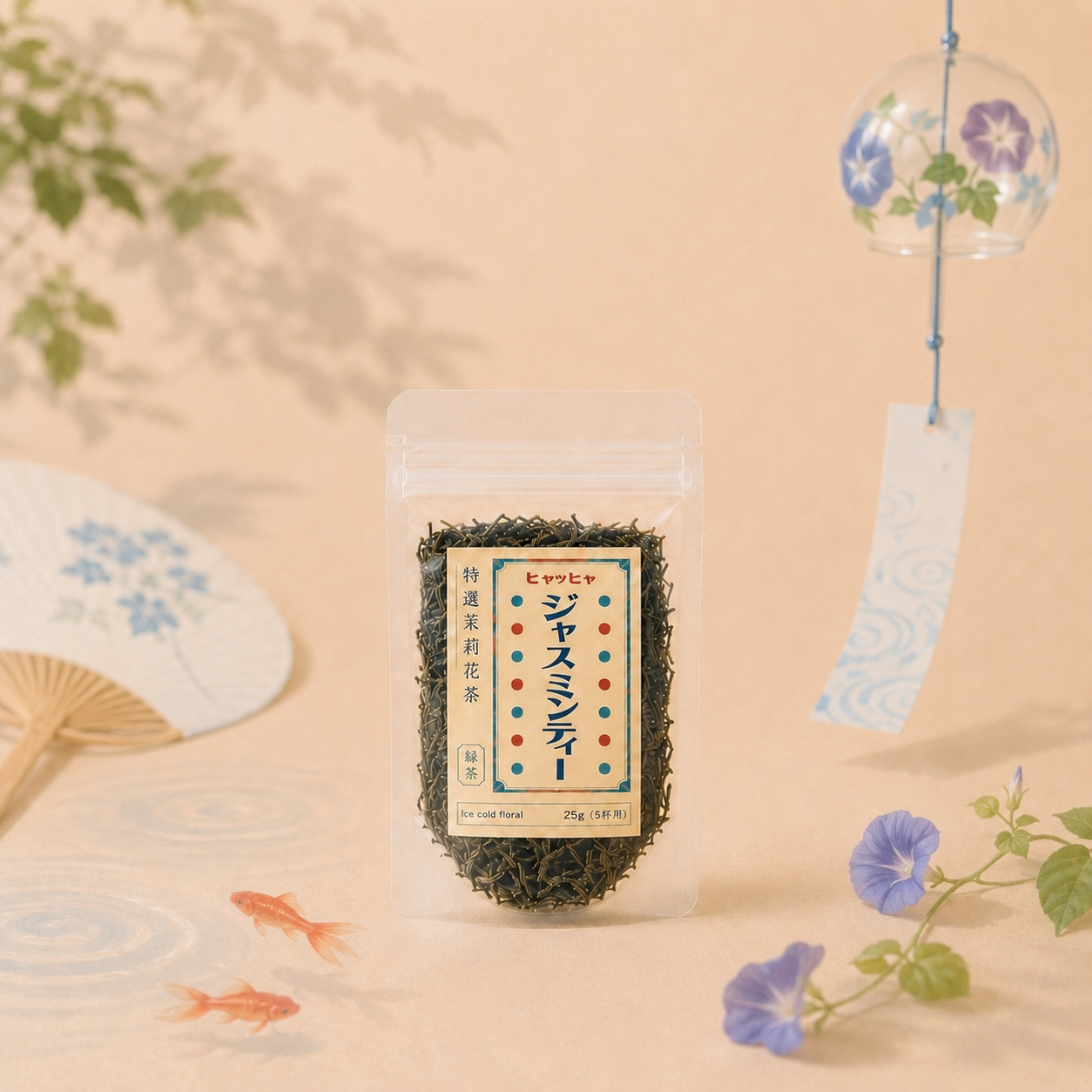 ［夏限定］冷ジャスミンティーブレンド | 夏限定特選ブレンド
(Cold jasmine tea blend 25g)